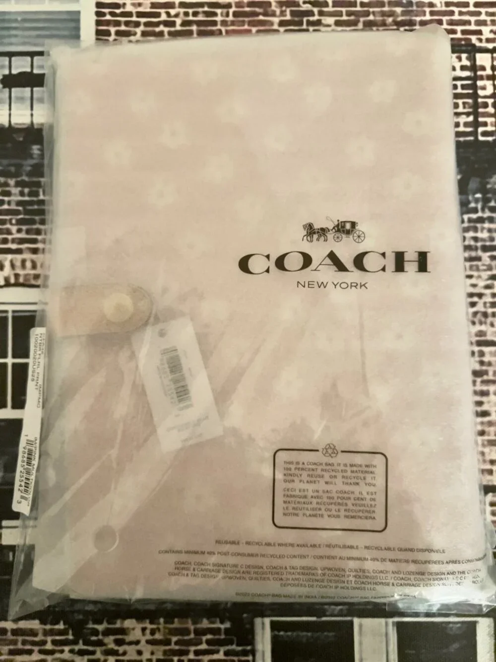 Coach NWT Notebook With Floral Print - Picture 2 of 8
